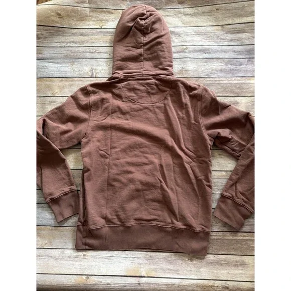 Madewell Women’s Small Dusty Pink 365 Ootoya Relaxed Raglan Sleeve Hoodie - Picture 7 of 7